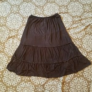 Venezia 27" long skirt 27" stretchy waist